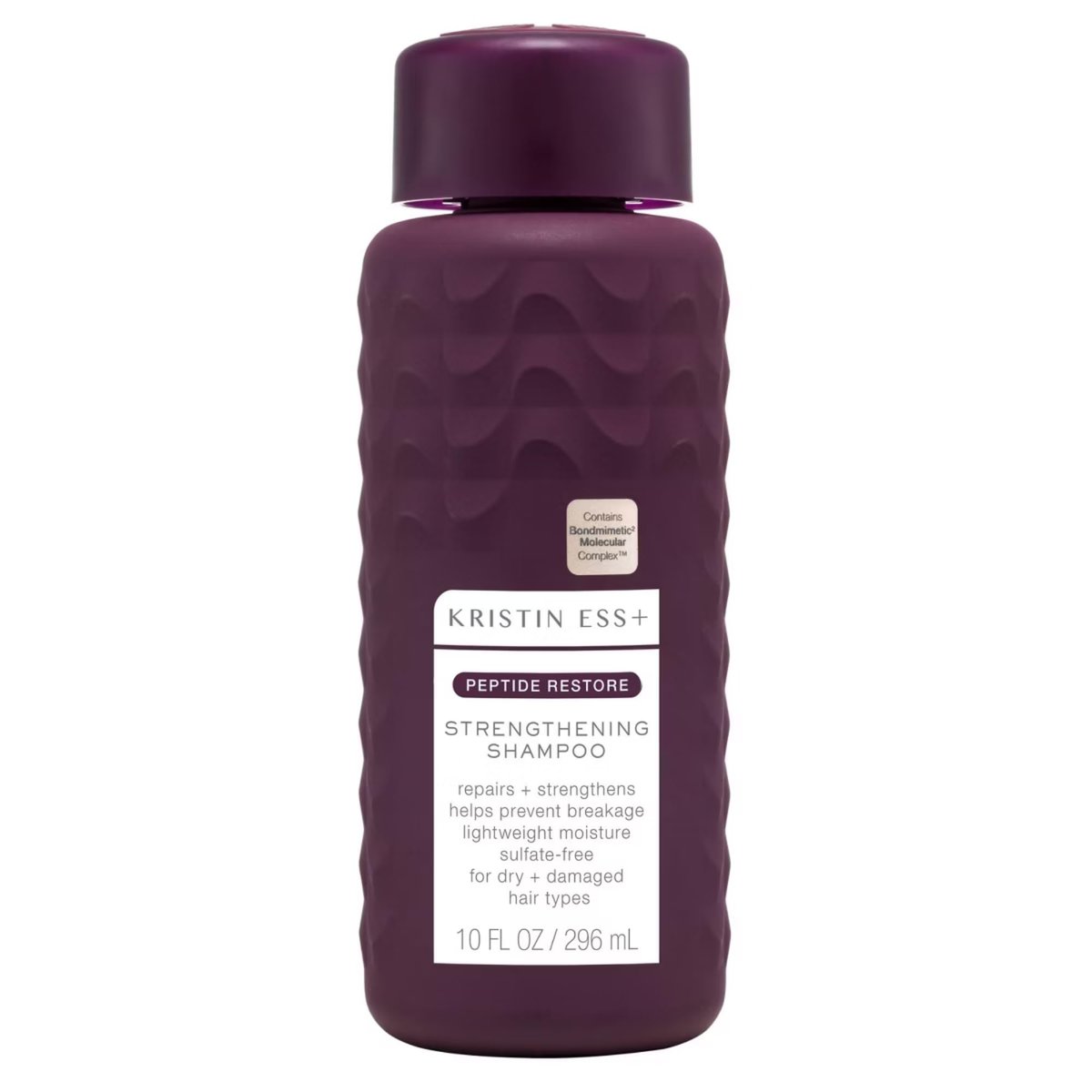 Kristin Ess+ Anti-Fade Feuchtigkeitsspendendes Shampoo mit UV-Farbschutz & Peptid-Technologie für langanhaltende Farbbrillanz - Sulfatfrei, Parabenfrei, Vegan, 295 ml