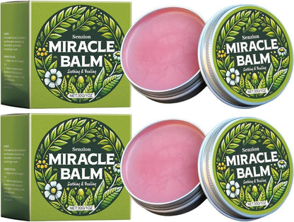 Senzion Official Balm, 2er-Pack mit natürlichen Inhaltsstoffen, Senzion Balsam für Beine, Arme, Rücken