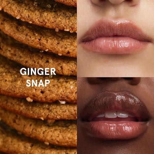 Glossier Balm Dotcom Hydrating Lip Balm Duo – Peppermint Bark & Ginger Snap – Nährende Lippenpflege Set, 2 x 15 ml