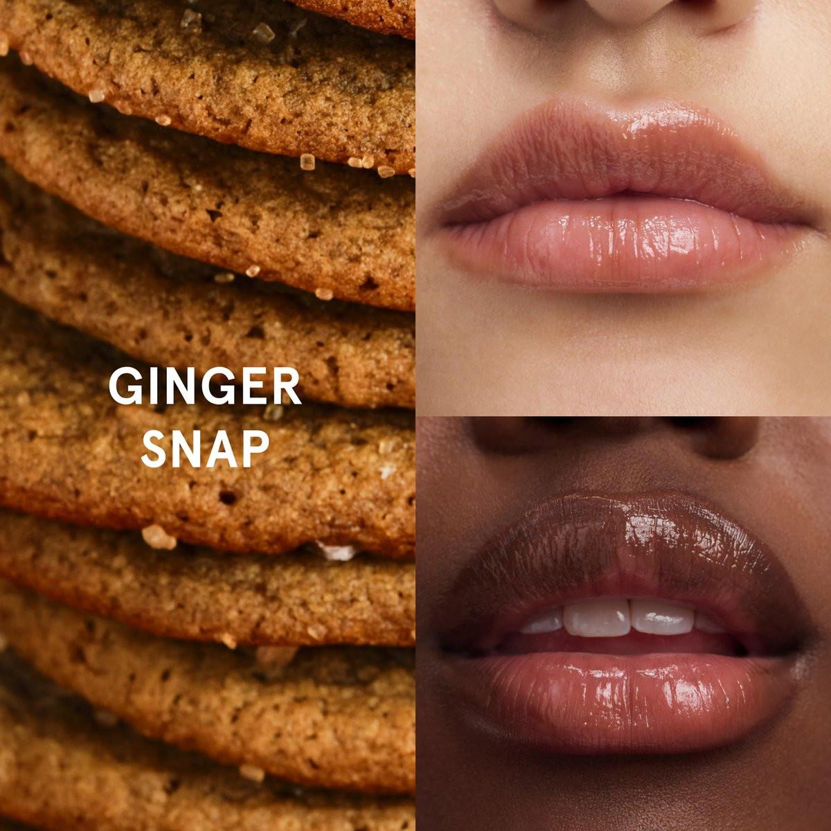Glossier Balm Dotcom Hydrating Lip Balm Duo – Peppermint Bark & Ginger Snap – Nährende Lippenpflege Set, 2 x 15 ml