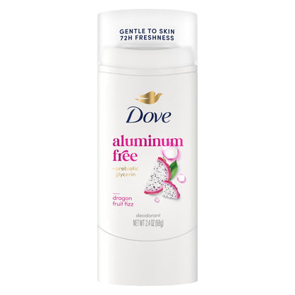 Dove Deodorant Stick Dragon Fruit Fizz – 72h Schutz, ohne Aluminium, 2,4 oz
