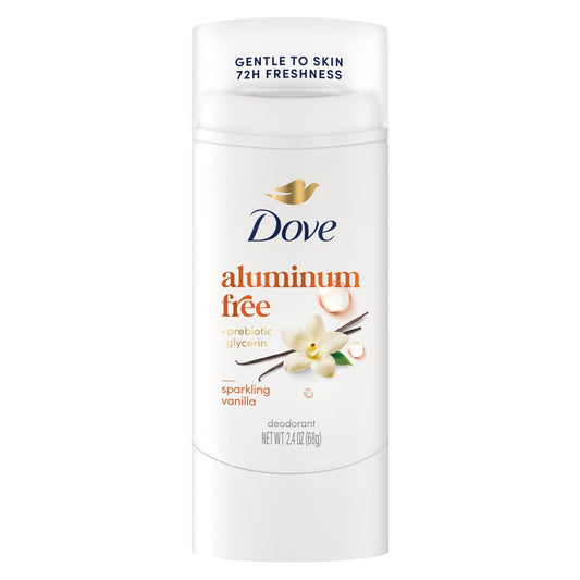 Dove Deo-Stick Sparkling Vanilla – 72h Schutz ohne Aluminium, 2,4 oz