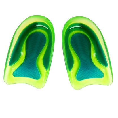 DLOSN Fersenpolster für Kinder – 1 Paar Gel-Fersenkissen gegen Fersenschmerzen, Plantarfasziitis, Sporn & Knöchelschmerzen (Kindergröße 3.5-6.5 / Damen 4.5-7.5)