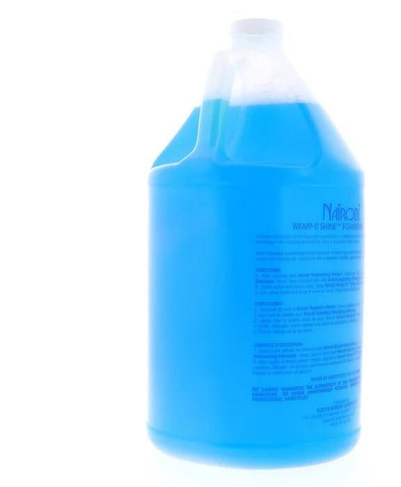 Nairobi Wrapp-it Shine Haar Behandlung, 1 Gallone, 128 oz – Glanz und Pflege für seidig glattes Haar