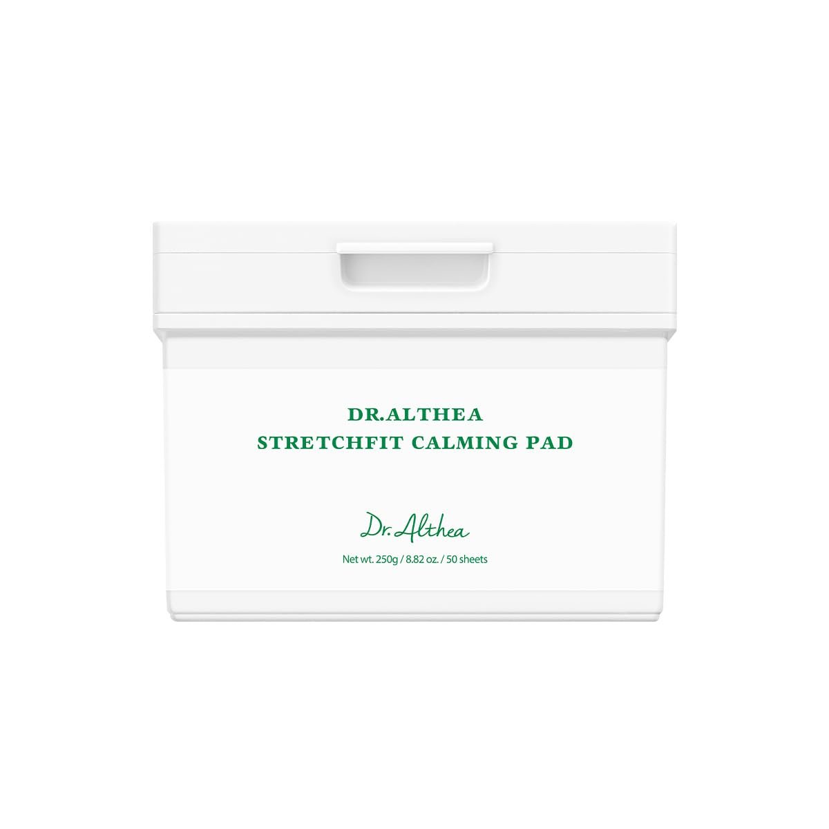 Dr.Althea StretchFit Calming Pad | Beruhigende Gesichtsmaske mit Centella Asiatica Extrakt & Panthenol | Feuchtigkeitsspendende Sheet Mask | Koreanische vegane Hautpflege (50er Pack)