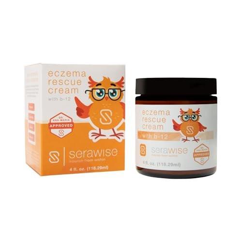 Serawise Ekzem Rettungscreme von Dr. Ana Maria Temple | Mit kolloidalem Hafermehl, Vitamin B12 & Johanniskraut | Für alle Altersgruppen geeignet | Duftfrei | 118 ml