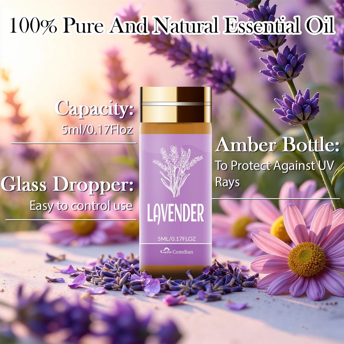 Ätherisches Öl-Set, 15 Stück Duft-Aromatherapie-Öle für Haut, Diffuser, Hauspflege, Luftbefeuchter, Wäsche, Kerzenherstellung – Teebaum, Sandelholz, Lavendel, Vanille, Pfefferminze und mehr (5 ml)