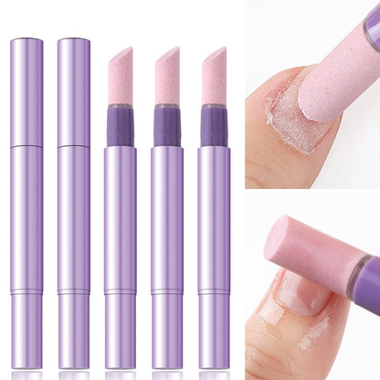Furtherpretty 5-teiliges Nagelhautöl-Stift-Set mit Keramikspitze – 2-in-1 Nagelhautschieber und Pflegeöl für Nagelreparatur, trockene Nagelhaut und Nagelhautentfernung – Maniküre- und Pediküre-Werkzeuge für Profis und Zuhause