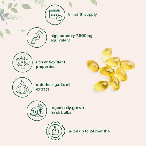 OYB Alter Knoblauch Extrakt - 7500mg Geruchlos (150 Kapseln)