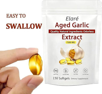 OYB Alter Knoblauch Extrakt - 7500mg Geruchlos (150 Kapseln)