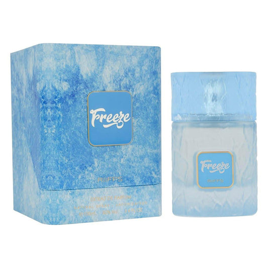 RiiFFS PARFUMS Freeze Extrait De Parfum Unisex – Lang anhaltender Duft mit frischer Zitrusnote, Minze & Amber für Tag und Nacht – Eau de Parfum Spray 100 ml