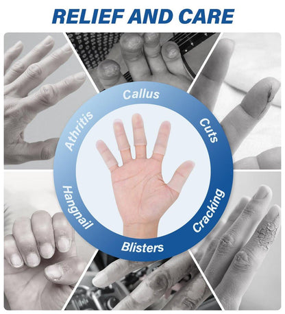 Gel-Fingerlinge Silikon Fingerschutzkappen – 10 Stück, klar, Größe M, für Daumen- und Fingerspitzen-Schutz bei Triggerfinger, Arthritis, Rissen, Blasen, Schwielen, Nagelhaut & Schmerzlinderung