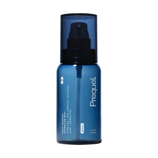 Prequel Skin Multi-Quench Hydration Mist – Feuchtigkeitsspendendes Gesichtsspray mit PGA-Komplex, Glycerin, Aloe & Niacinamid für geschmeidigere Haut – Feiner Nebel-Humectant