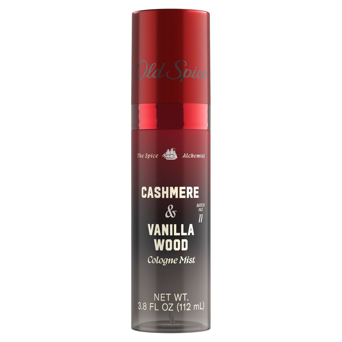 Old Spice Cologne Mist für Herren, The Spice Alchemist Collection, 24/7 Duft mit Cologne-Infusion, No Trade Off Formel, ohne Parabene & Phthalate, Cashmere + Vanille Holzduft, 113 ml