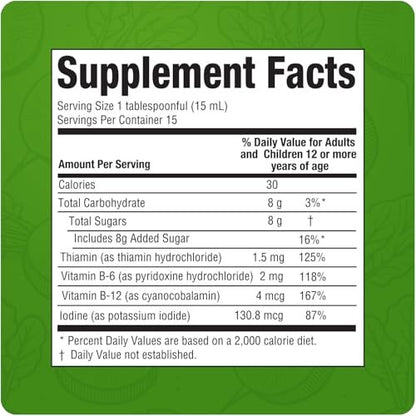 Rabano Yodado Ionisiertes Rettich-Nahrungsergänzungsmittel mit Jod, Vitamin B1, B6 & B12, Wellness & Verdauungsunterstützung, Hilft natürliche Energie & Nährstoffbilanz zu erhalten, 2er-Pack (2 x 240 ml)