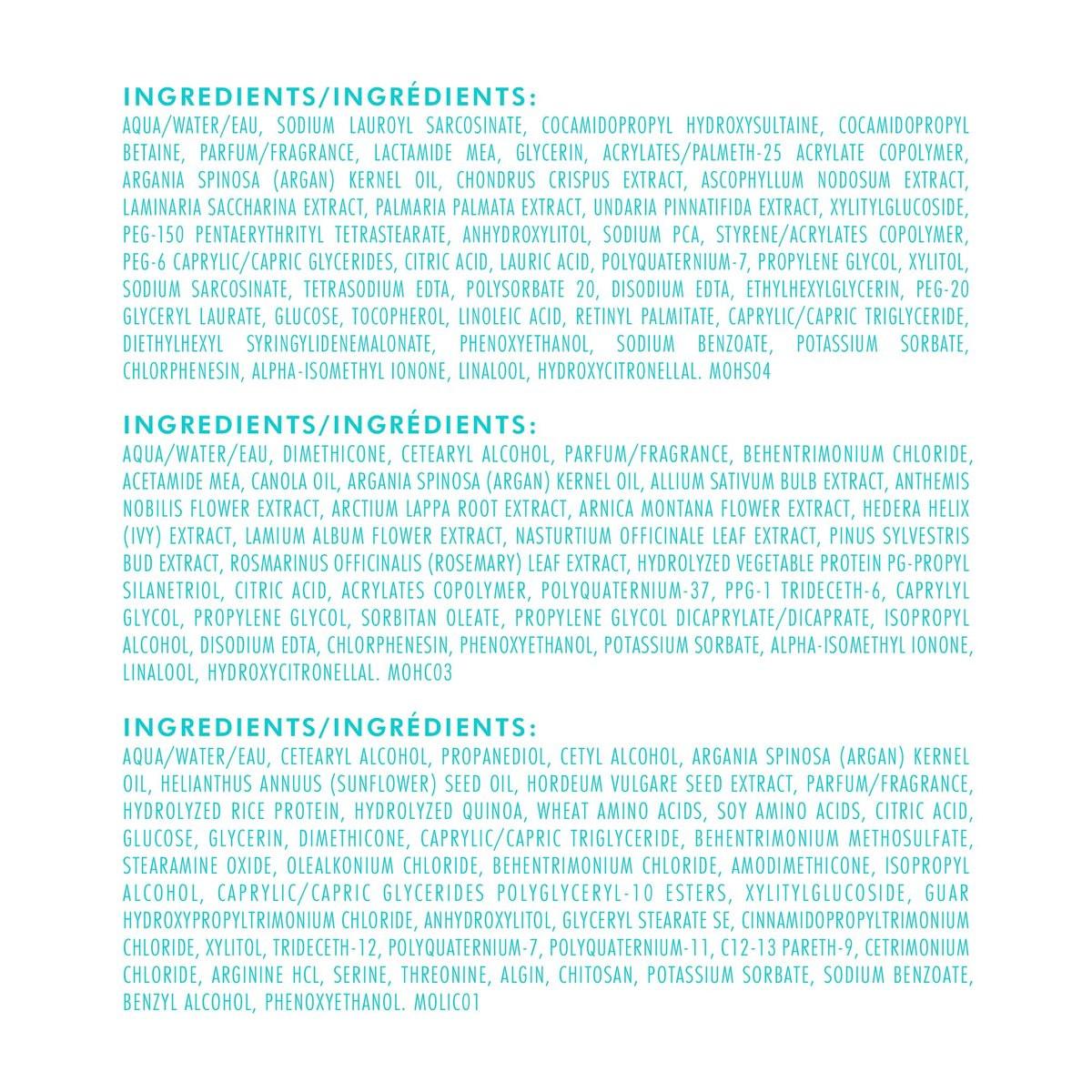 Moroccanoil Haar-Hydratation Geschenkset – Feuchtigkeitsspendendes Shampoo & Conditioner Set
