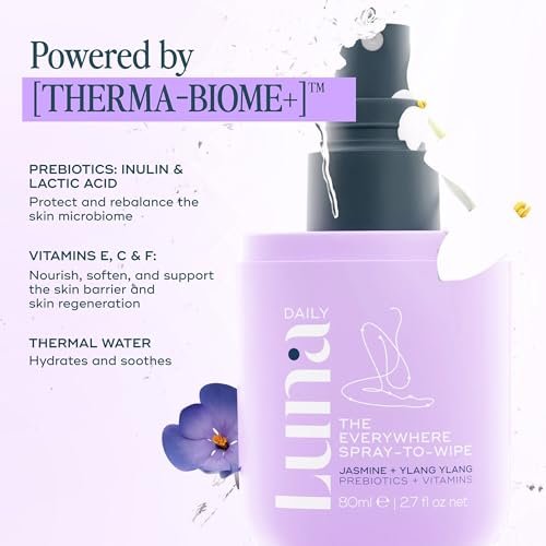 Luna Daily The Everywhere Spray-To-Wipe – Frischer Jasmin + Ylang Ylang | 80 ml