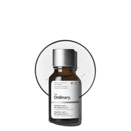 The Ordinary Volufiline 92% + Pal-Isoleucine 1% Plumping Anhydrous Serum – Gesichtsserum gegen Volumenverlust, 0,5 Fl Oz