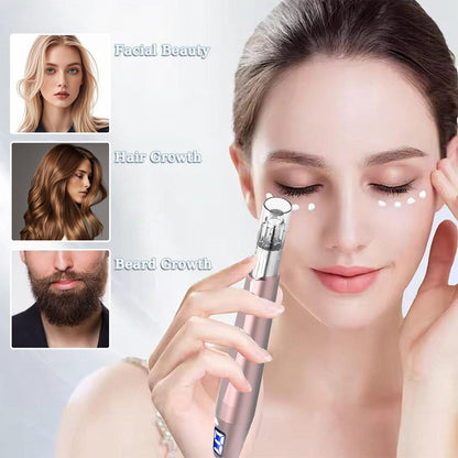 Derma Roller Pen 0,25 mm – Microneedling-Stift für Gesicht, Haare, Kopfhaut, Bart & Hautpflege zu Hause