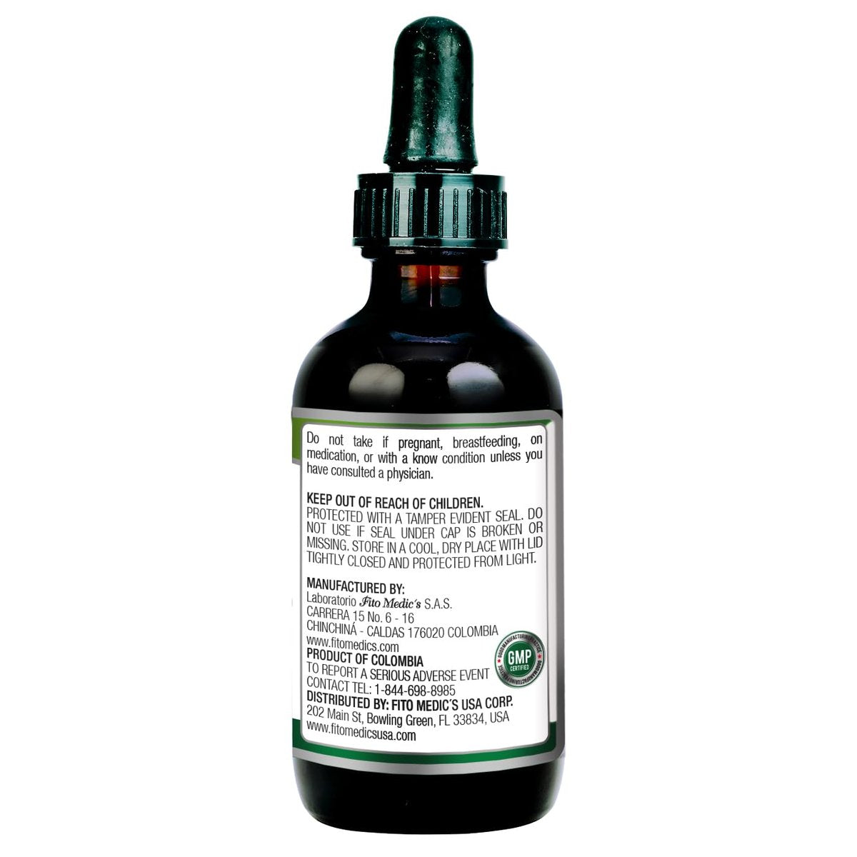 FITO MEDIC'S Lab | Flüssigchlorophyll | Chlorophyll-Tropfen | 50 mg pro Portion (200:1 Extrakt)