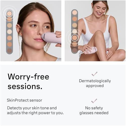 Braun IPL Mini, Silk·Expert Mini, Dauerhafte Haarentfernung für Frauen und Männer, IPL1111, Pink