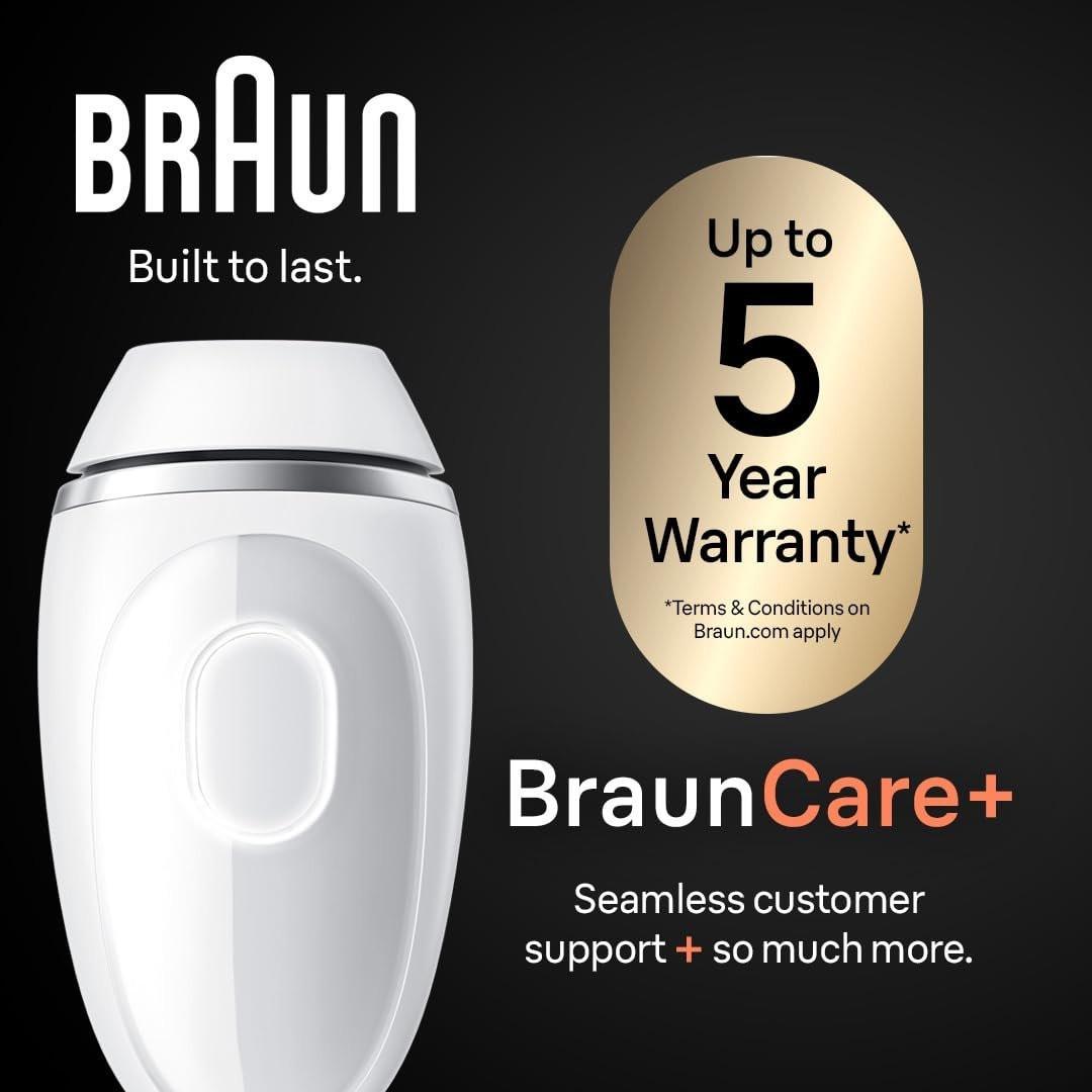 Braun IPL Mini, Silk·Expert Mini, Dauerhafte Haarentfernung für Frauen und Männer, IPL1111, Pink