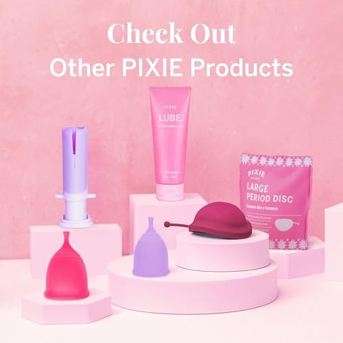 Pixie Cup Einführungsgel – Wasserbasiertes Gleitmittel für Menstruationstassen & -scheiben – Sanft, Duftfrei, Pflanzlich, Silikon- & Latexkompatibel – 75 ml Tube