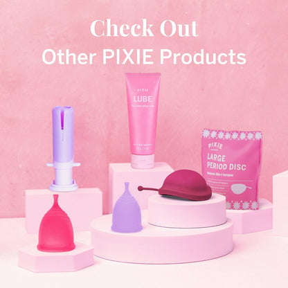 Pixie Cup Einführungsgel – Wasserbasiertes Gleitmittel für Menstruationstassen & -scheiben – Sanft, Duftfrei, Pflanzlich, Silikon- & Latexkompatibel – 75 ml Tube
