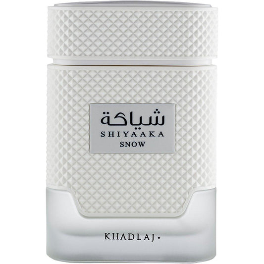 Khadlaj Shiyaaka Snow – Eau De Parfum für Männer – Zitrisch, Holz, Würzig, Aromatisch – 100 ml