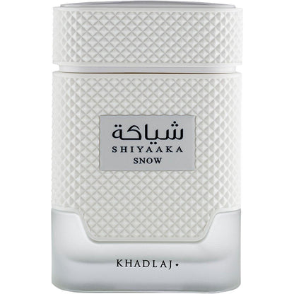 Khadlaj Shiyaaka Snow – Eau De Parfum für Männer – Zitrisch, Holz, Würzig, Aromatisch – 100 ml
