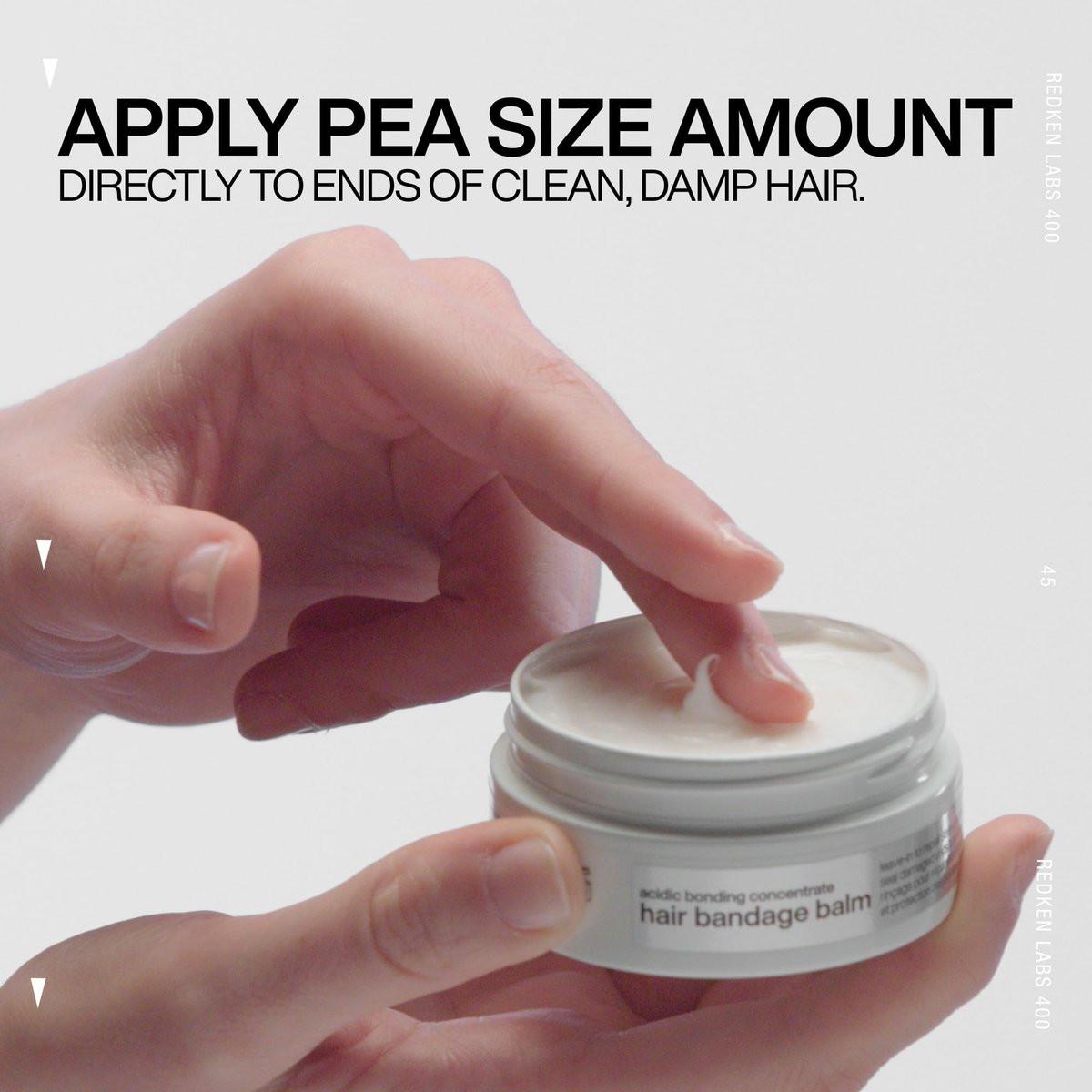 Redken Acidic Bonding Concentrate Hair Bandage Balm – Stärkende Reparatur für geschädigtes, trockenes Haar und Spliss in nur einer Anwendung