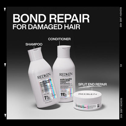 Redken Acidic Bonding Concentrate Hair Bandage Balm – Stärkende Reparatur für geschädigtes, trockenes Haar und Spliss in nur einer Anwendung