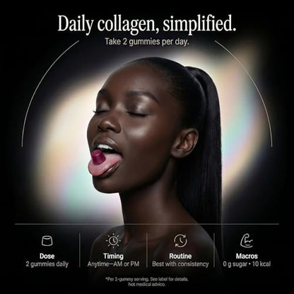 Wellneum Kollagen-Peptide Gummies – Zuckerfrei, 3000mg Multi-Kollagen-Boost für Haare, Haut & Nägel, mit Keratin, Biotin, Hyaluronsäure, Vitamin C & Zink, 60 Stück (Himbeer-Geschmack)