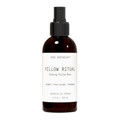 Muse Apothecary Pillow Ritual – Beruhigendes Kissen- und Raumspray mit Bergamotte, Lavendel und Sandelholz – 240 ml