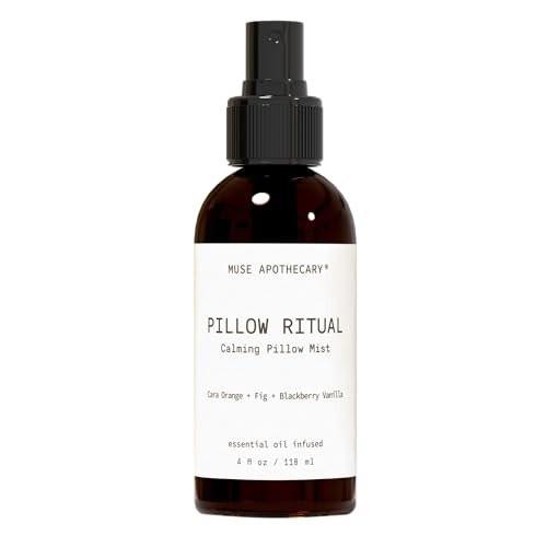 Muse Apothecary Pillow Ritual – Beruhigender Kissen- und Raumspray mit natürlichen ätherischen Ölen – 118 ml