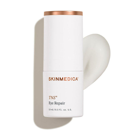SkinMedica TNS Eye Repair – Feuchtigkeitsspendende Augencreme gegen dunkle Augenringe und Fältchen – Peptid- und Vitamin-Formel für einen glatteren, strahlenderen Blick (0,5 Oz)