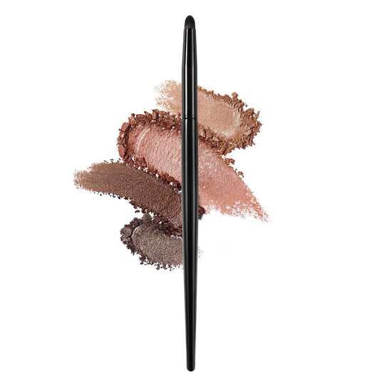 ACMEBEAUTY Pinsel für Lidschatten: Präziser Eyeshadow-Smudge-Pinsel mit Holzgriff – Ideal für Eyeliner, Innenwinkel-Highlighting und detailliertes Verblenden