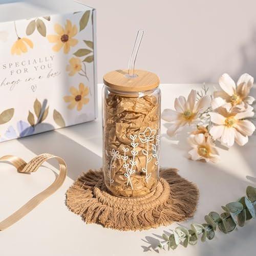 Geschenk für Frauen – Genesungswünsche Körbe für Frauen Selbstfürsorge, Denk an Dich Care-Paket, einzigartiges Valentinstagsgeschenk für Ehefrau, Freundin, Mama, Schwester, Oma