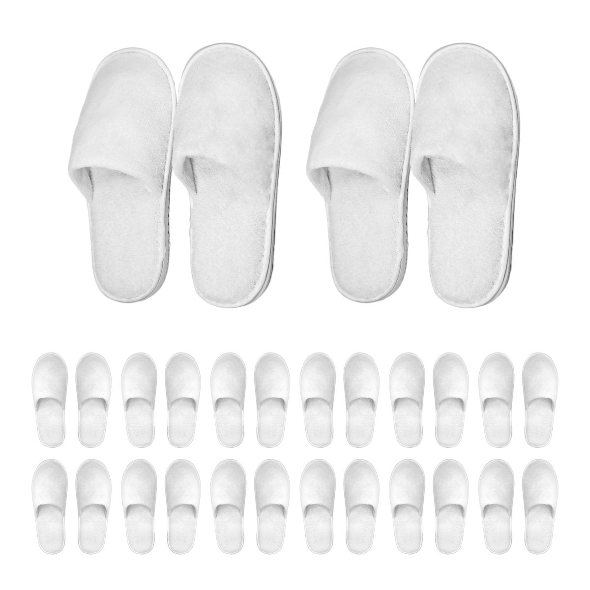 12 Paar Einweg-Hausschuhe für Hotelgäste, rutschfeste und bequeme Slipper für Damen und Herren, atmungsaktive Indoor-Outdoor-Spa-Reiseaccessoires