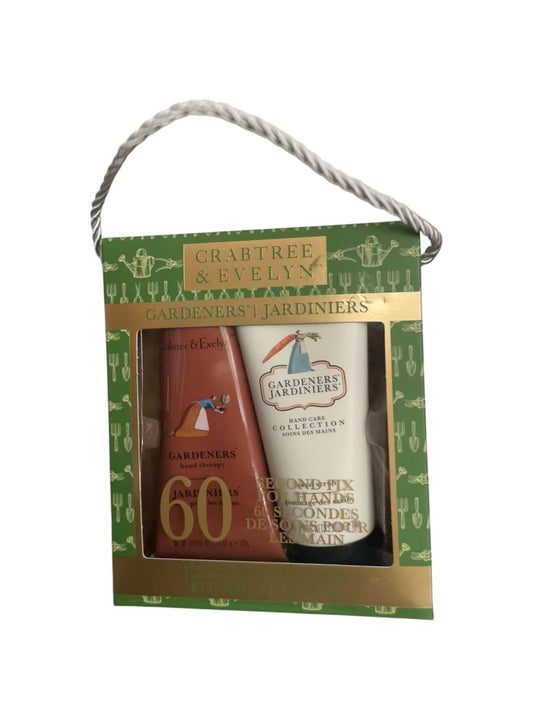 Crabtree & Evelyn Gardeners Handpflege-Creme und Handpeeling-Set, je 100 ml