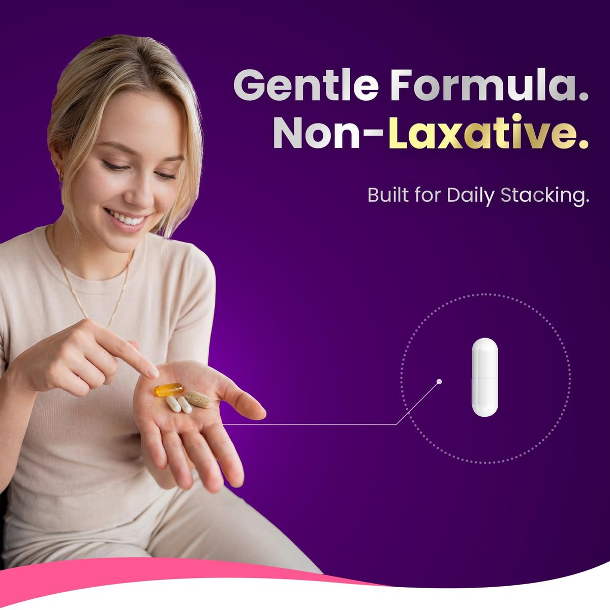 Magnesium Glycinate 500mg | 12-in-1 Hochabsorbierender Magnesium-Komplex mit Citrat, Malat & Taurat | Gegen Krämpfe, Stress & für besseren Schlaf | Herz-, Knochen- & Nervengesundheit | 120 vegane Kapseln