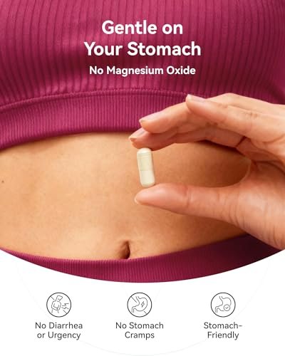 9-in-1 Magnesium Komplex, 300mg Magnesium aus 9 organischen Formen, Glycinat, Citrat, Malat, Hohe Absorption für Schlaf & Entspannung, Energie & Muskelunterstützung, 90 Kapseln