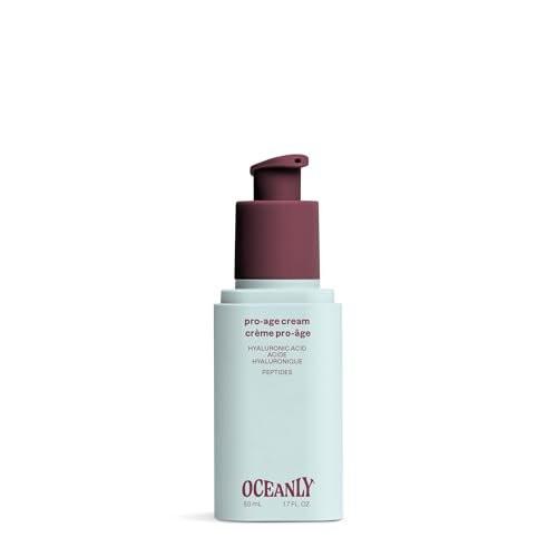 ATTITUDE Anti-Aging Gesichtscreme mit Hyaluronsäure, Peptiden & Ceramiden – Falten & feine Linien, Duftfreie Hautpflege, dermatologisch getestet, für Frauen & Männer, EWG-zertifiziert, vegan, 1,7 Fl Oz