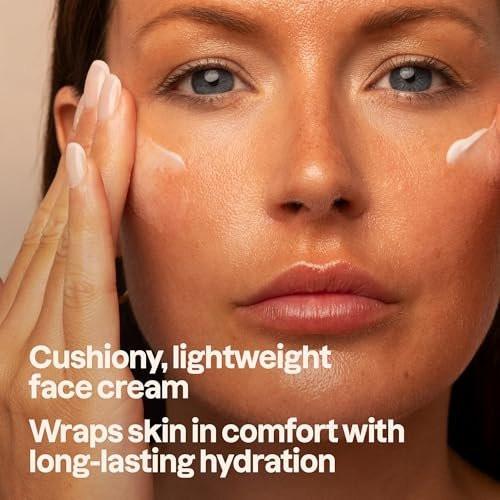 ATTITUDE Anti-Aging Gesichtscreme mit Hyaluronsäure, Peptiden & Ceramiden – Falten & feine Linien, Duftfreie Hautpflege, dermatologisch getestet, für Frauen & Männer, EWG-zertifiziert, vegan, 1,7 Fl Oz