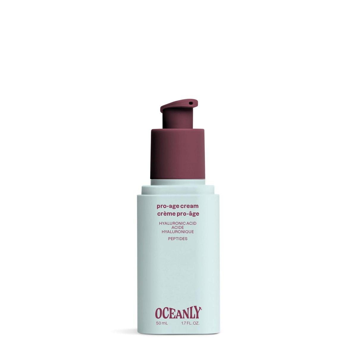 ATTITUDE Anti-Aging Gesichtscreme mit Hyaluronsäure, Peptiden & Ceramiden – Falten & feine Linien, Duftfreie Hautpflege, dermatologisch getestet, für Frauen & Männer, EWG-zertifiziert, vegan, 1,7 Fl Oz