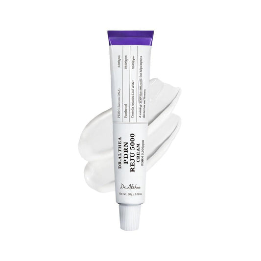 Dr.Althea PDRN Reju 5000 Cream | Biome-PDRN-Gesichtscreme für gereizte, empfindliche Haut | Beruhigende Feuchtigkeitscreme mit Panthenol und Centella | Koreanische vegane Hautpflege für alle Hauttypen, 20 ml