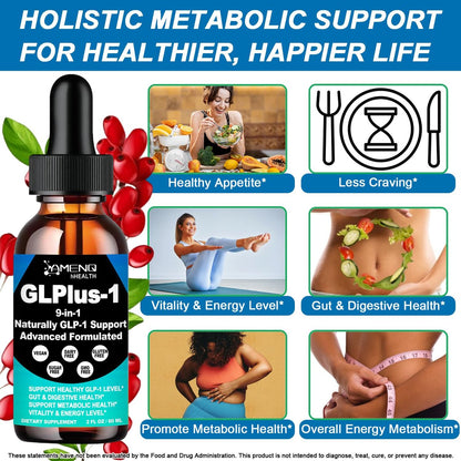 Berberin Liquid Tropfen mit Ceylon Zimt, Grüntee, Eriocitrin, Curcumin & Aloe Vera – Stoffwechsel, Verdauung & GLP-1 Unterstützung – Schnell wirkende orale Lösung für Frauen und Männer