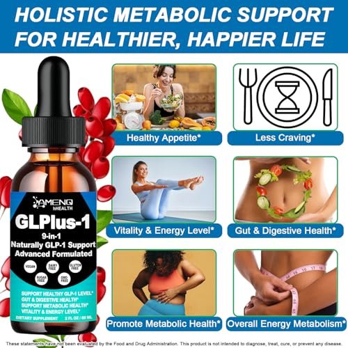 Berberin Liquid Tropfen mit Ceylon Zimt, Grüntee, Eriocitrin, Curcumin & Aloe Vera – Stoffwechsel, Verdauung & GLP-1 Unterstützung – Schnell wirkende orale Lösung für Frauen und Männer