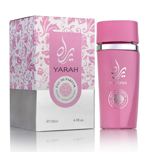 SAADAH Yarah Eau De Parfum für Damen 120 ml – Orientalisch-vanilliger Gourmand-Duft mit Orchidee, Mandarine, Vanille-Moschus und Sandelholz