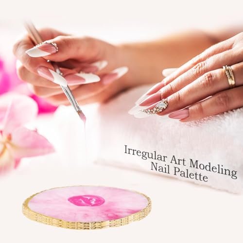 24-teiliges Nagelkunst-Set mit Nagelständern, Pinseln, Paletten und Dotting-Werkzeugen – DIY Nageldesign für Anfänger und Profis